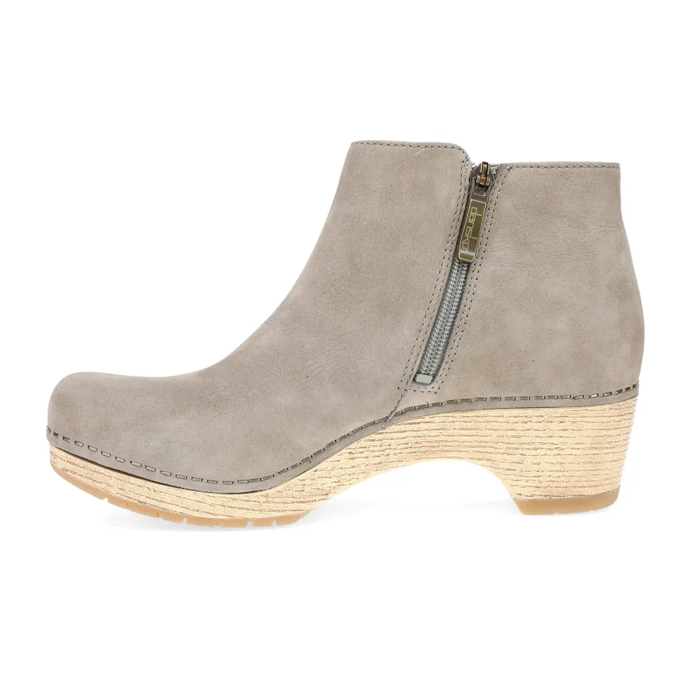 Women's Dansko Lizanne Boot Color: Taupe Milled Nubuck