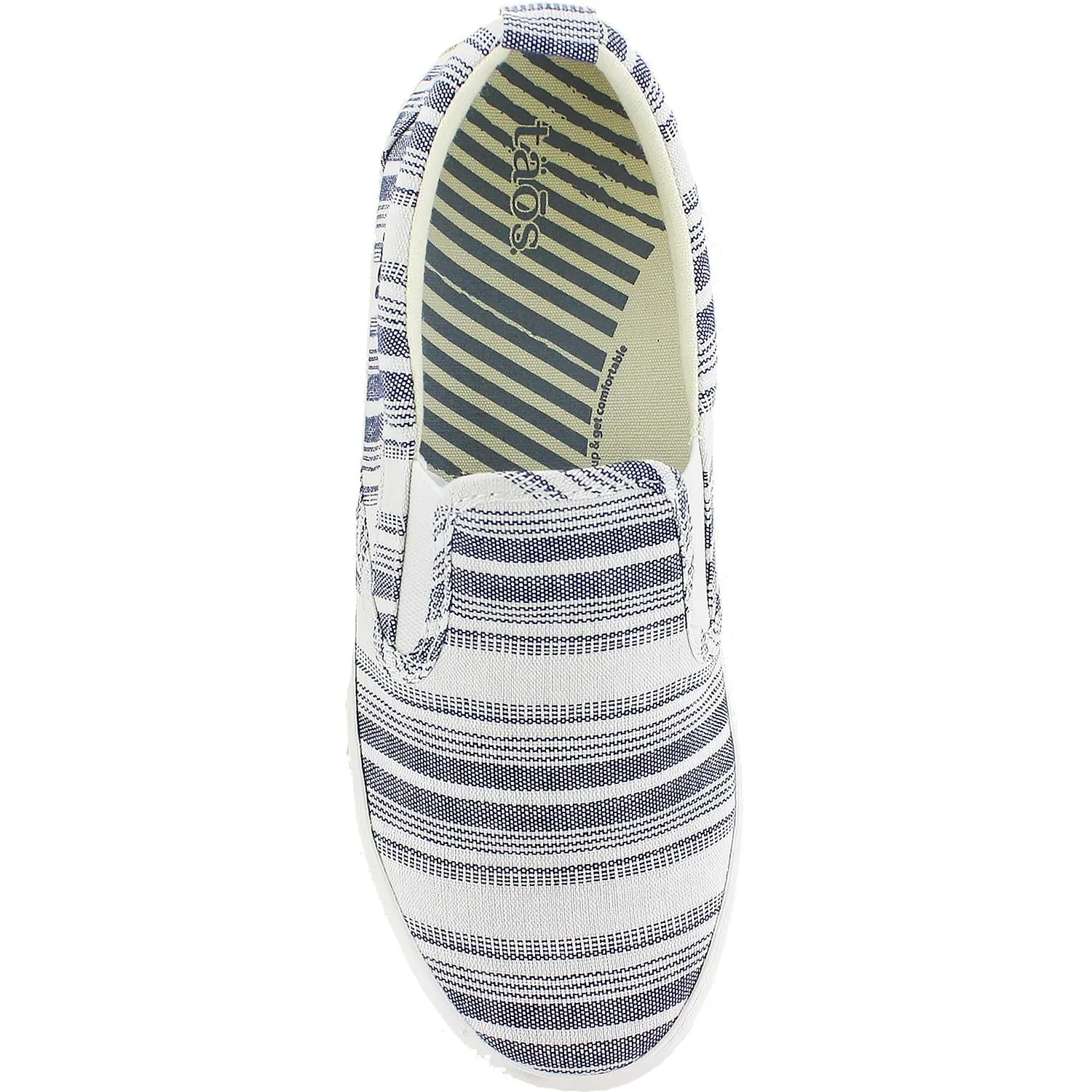 Women's Taos Dandy Blue Stripe Canvas