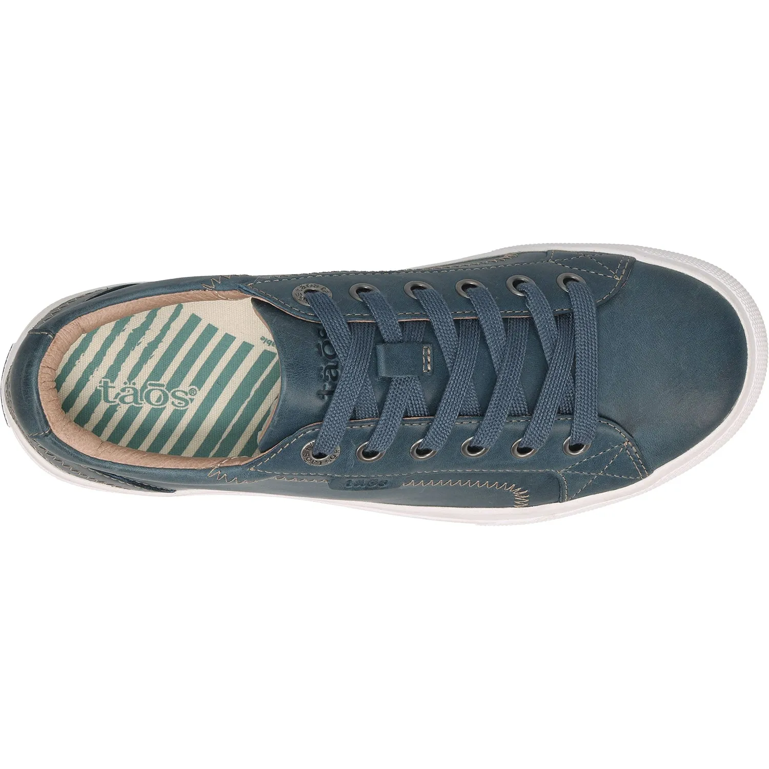 Women's Taos Plim Soul Lux Petrol Blue Leather