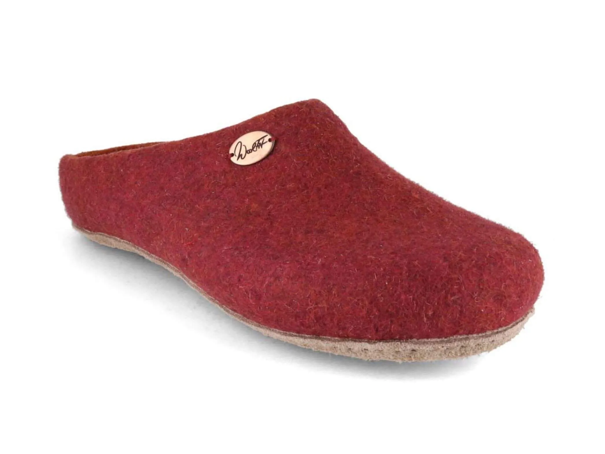 WoolFit Step | Summer Slippers with Insoles & Leather Sole