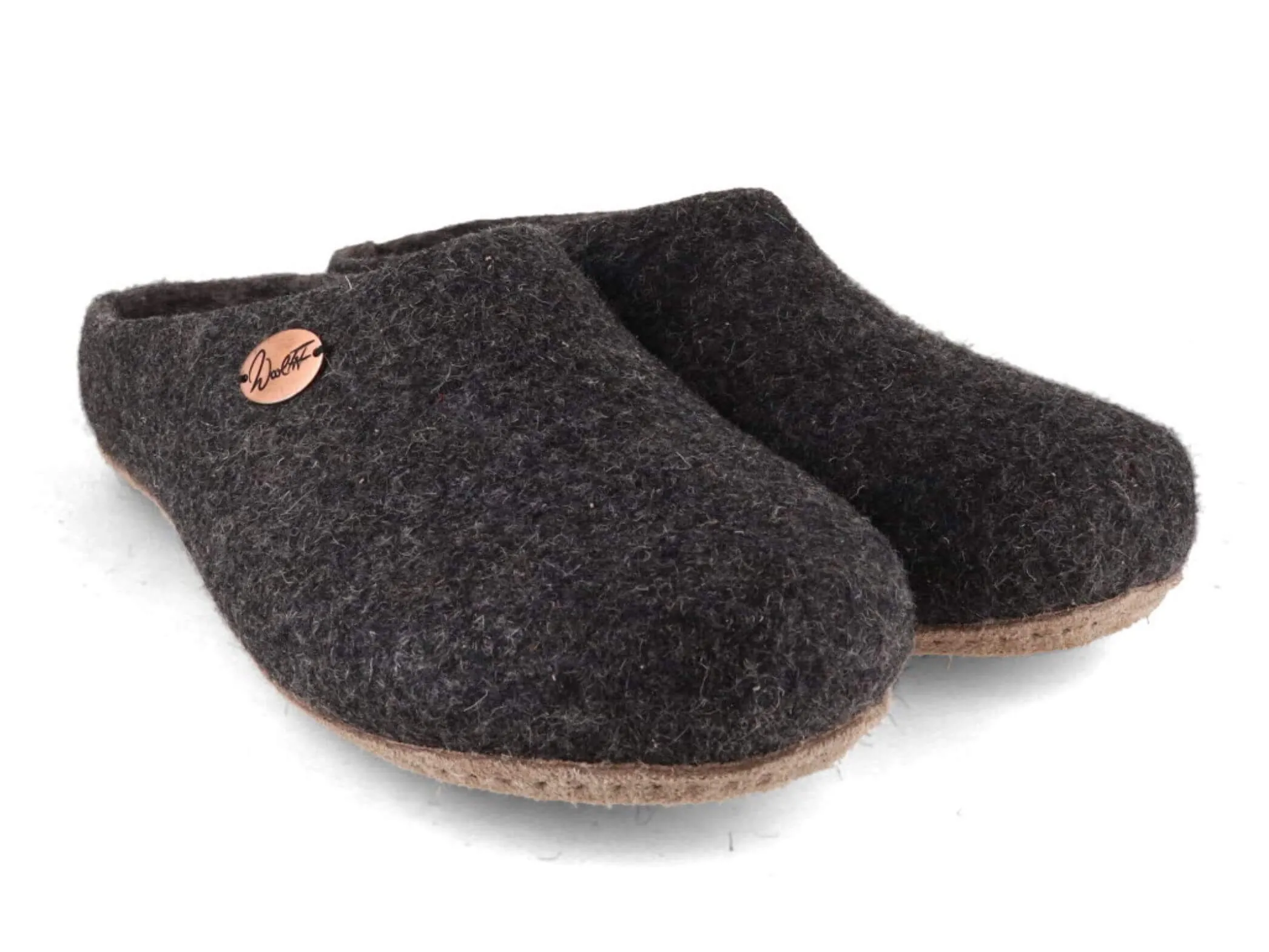 WoolFit Step | Summer Slippers with Insoles & Leather Sole