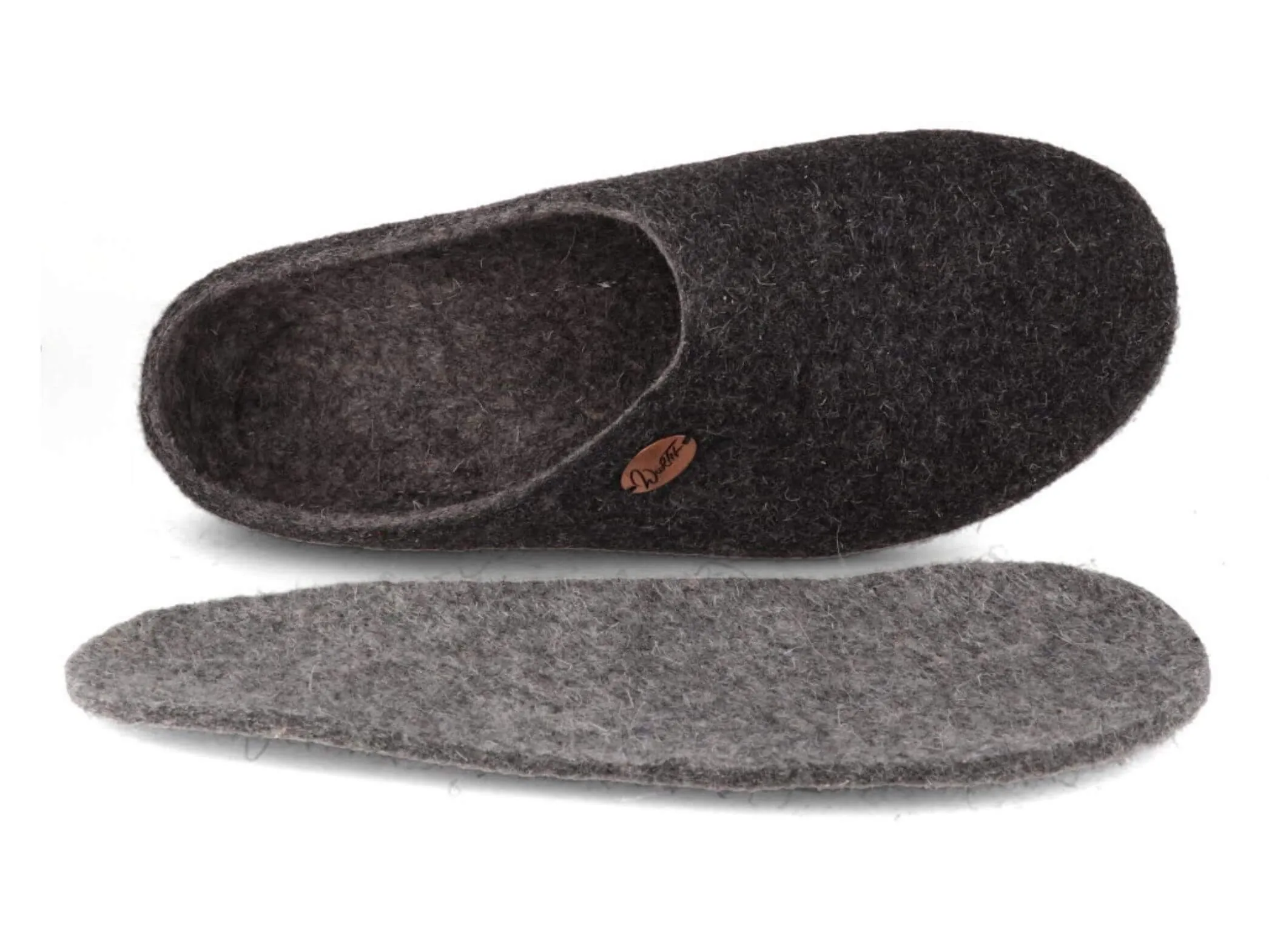 WoolFit Step | Summer Slippers with Insoles & Leather Sole