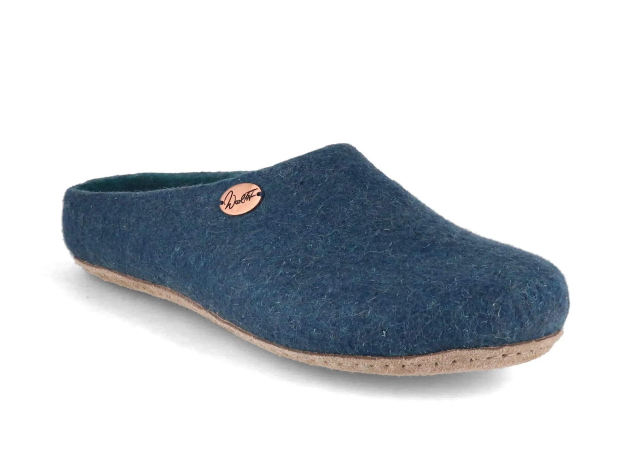 WoolFit Step | Summer Slippers with Insoles & Leather Sole